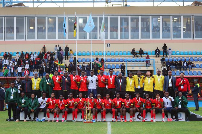 Sub-23 vencem Botswana por 2-0 e erguem troféu nas celebrações do Jubilei de Diamante